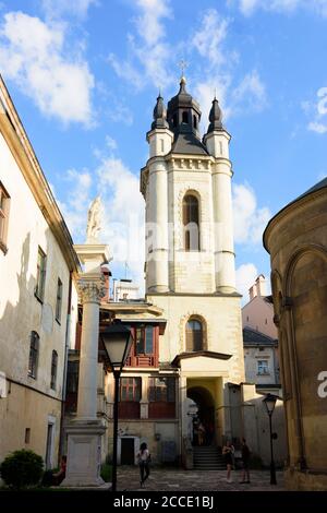 Lviv (Lwiw, Lemberg), Armenische Kathedrale im Gebiet Lviv, Ukraine Stockfoto