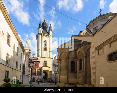 Lviv (Lwiw, Lemberg), Armenische Kathedrale im Gebiet Lviv, Ukraine Stockfoto