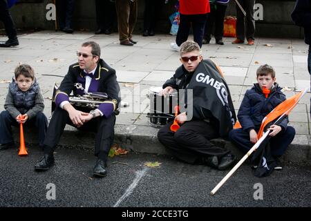 20 Oktober Anti-Sparmaßnahmen März, London, UK. Stockfoto