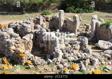 Santuaris de so Na Cacana, Menorca Stockfoto