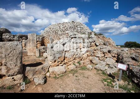 Santuaris de so Na Cacana, Menorca Stockfoto