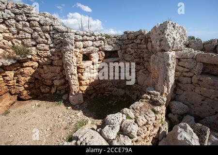 Santuaris de so Na Cacana, Menorca Stockfoto