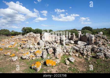 Santuaris de so Na Cacana, Menorca Stockfoto