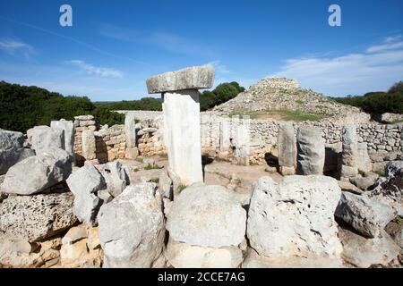 Torralba der Salort, Menorca Stockfoto