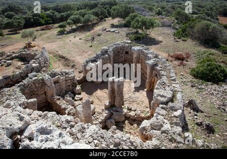 Santuaris de so Na Cacana, Menorca Stockfoto