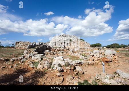 Santuaris de so Na Cacana, Menorca Stockfoto