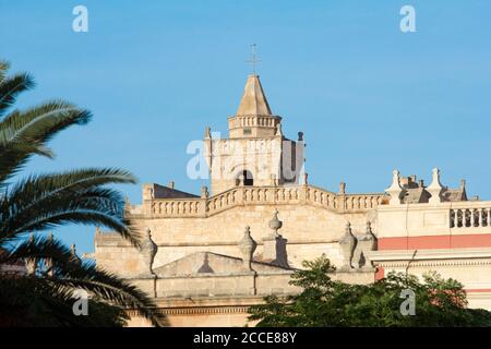 Kathedrale Santa Maria, Ciutadella, Menorca Stockfoto