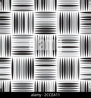 Nahtloses Muster mit grauen Ellipsen Stock Vektor