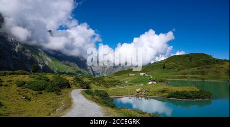 Erstaunliche Schweiz - Bergsee Truebsee Stockfoto
