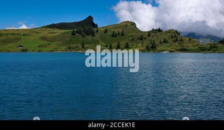Erstaunliche Schweiz - Bergsee Truebsee Stockfoto