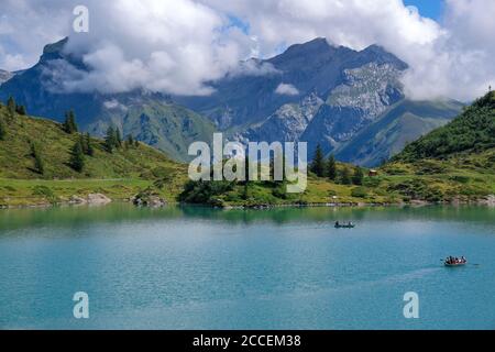 Erstaunliche Schweiz - Bergsee Truebsee Stockfoto