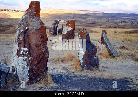 Armenien Karahunj Stockfoto