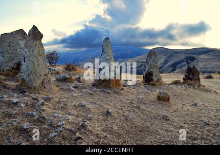 Armenien Karahunj Stockfoto