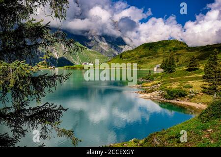 Erstaunliche Schweiz - Bergsee Truebsee Stockfoto