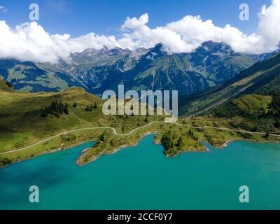 Erstaunliche Schweiz - Bergsee Truebsee Stockfoto