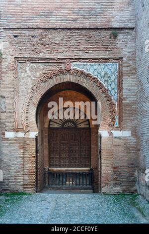 Granada (Spanien), Alhambra, Puerta de la Justicia Stockfoto