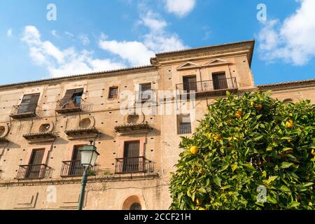 Spanien, Granada, Sacromonte, Altstadt, Abadia del Sacromonte, Kloster Stockfoto