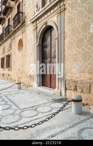 Spanien, Granada, Sacromonte, Altstadt, Abadia del Sacromonte, Kloster Stockfoto