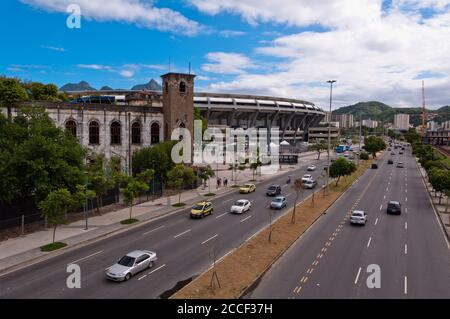 Maracana-Stadion in Rio De Janeiro, Brasilien Stockfoto