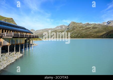 Österreich, Montafon, Silvrettasee, Biehler Höhe. Stockfoto