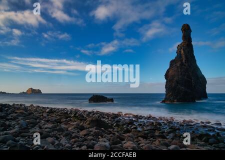 Ribeira da Janela gehört zur Gemeinde Porto Moniz, Madeira, Portugal Stockfoto