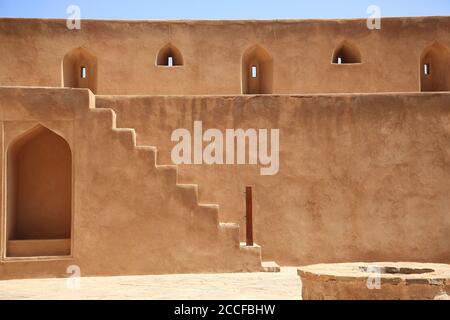 Festung Nizwa, VAE Stockfoto