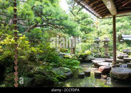 Kanazawa - Standort des Nomura Clan Samurai House in Kanazawa, Ishikawa, Japan. Eine berühmte historische Stätte. Stockfoto