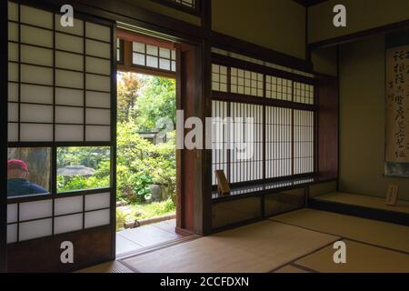 Kanazawa - Standort des Nomura Clan Samurai House in Kanazawa, Ishikawa, Japan. Eine berühmte historische Stätte. Stockfoto