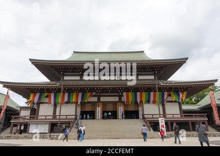 Chiba, Japan - Narita-san Shinsho-ji Tempel in Narita, Chiba, Japan. Der Tempel wurde ursprünglich im Jahr 940 gegründet. Stockfoto