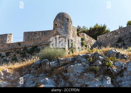 Fortezza - venezianische Festung von Rethymno, Nordkreta, Griechenland Stockfoto