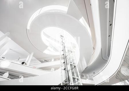 Rathaus und Kulturzentrum Nieuwegein in der Nähe von Utrecht, Niederlande Stockfoto