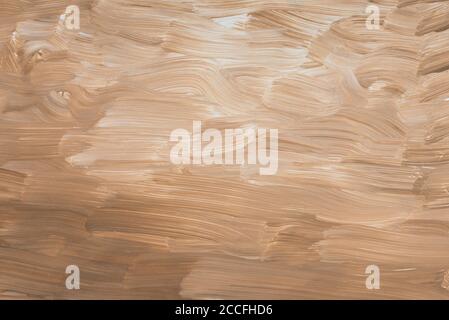 braune Farbe lackiert Hintergrundtextur Stockfoto