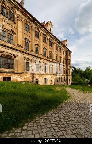 Europa, Polen, Niederschlesien, Kloster Lubiaz / Kloster Leubus Stockfoto