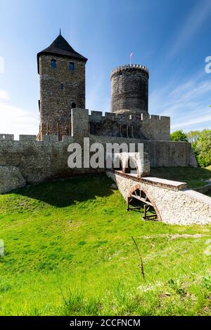 Europa, Polen, Woiwodschaft Schlesien, Burg Bedzin / Zamek w Bedzinie Stockfoto