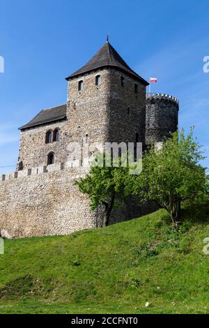 Europa, Polen, Woiwodschaft Schlesien, Burg Bedzin / Zamek w Bedzinie Stockfoto