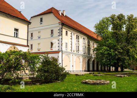 Europa, Polen, Niederschlesien, Kamenz / Kamieniec Zabkowicki Stockfoto