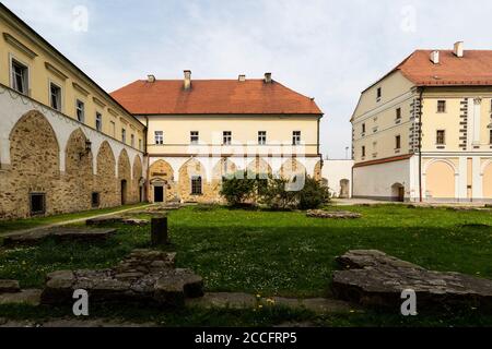 Europa, Polen, Niederschlesien, Kamenz / Kamieniec Zabkowicki Stockfoto