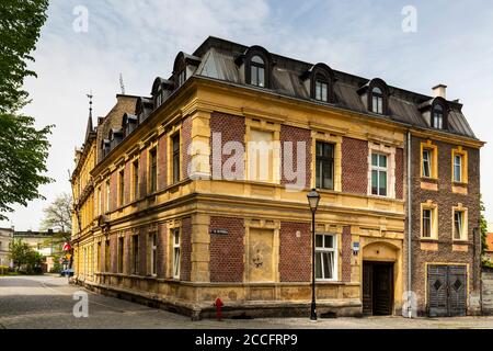 Europa, Polen, Niederschlesien, Kamenz / Kamieniec Zabkowicki Stockfoto