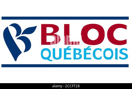 Block Quebecois Stockfoto