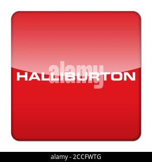 Halliburton-Logo Stockfoto