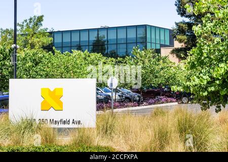 August 3, 2020 Mountain View / CA / USA - X Development LLC (ehemals Google X) Hauptsitz im Silicon Valley; X Development entwickelt verschiedene Projekte Stockfoto