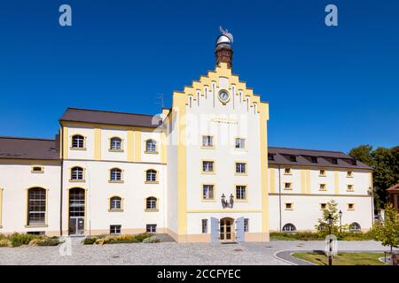 Královský Pivovar Krušovice, Česká republika / königliche Brauerei Krusovice, Tschechische republik Stockfoto
