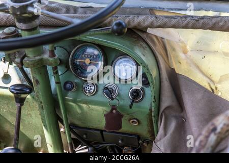 Michelstadt, Hessen, Fendt Dieselross Farmer 2D, Typ FW 228, Baujahr 1963, 28 PS, 1990 ccm. Stockfoto