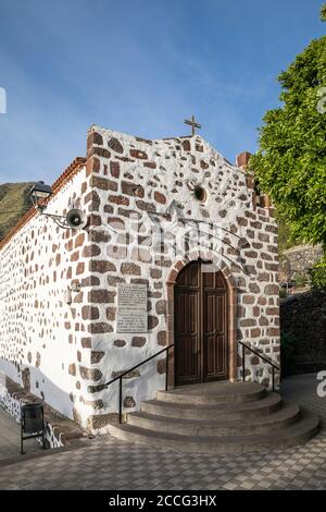 Die Kirche Ermita de la Inmaculada Concepcion im Bergdorf Masca, Teneriffa, Kanarische Inseln, Spanien Stockfoto