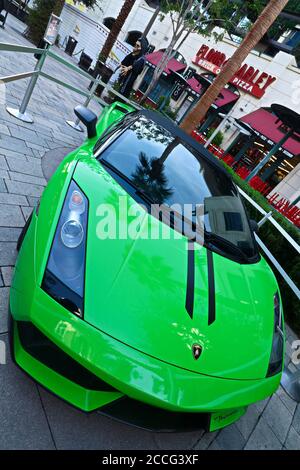 Lamborghini Sport Modell Auto Foto-Shooting in Las Vegas. Stockfoto