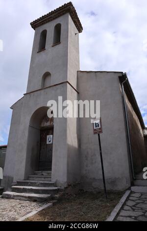 Montefusco - Chiesa San Bartolomeo Stockfoto