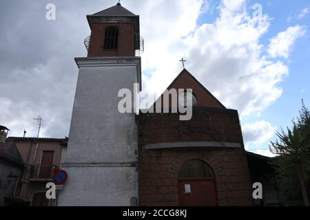 Chianche - Facciata della Chiesa della Madonna delle Grazie Stockfoto