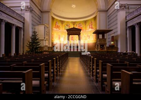 Deutschland, Potsdam, Evangelische Nikolaikirche am alten Markt. Stockfoto