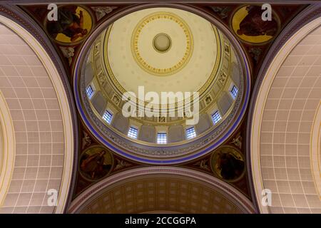 Deutschland, Potsdam, Evangelische Nikolaikirche am alten Markt. Stockfoto