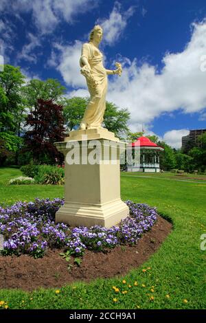 Öffentliche Gärten, Halifax, Nova Scotia, Kanada Stockfoto